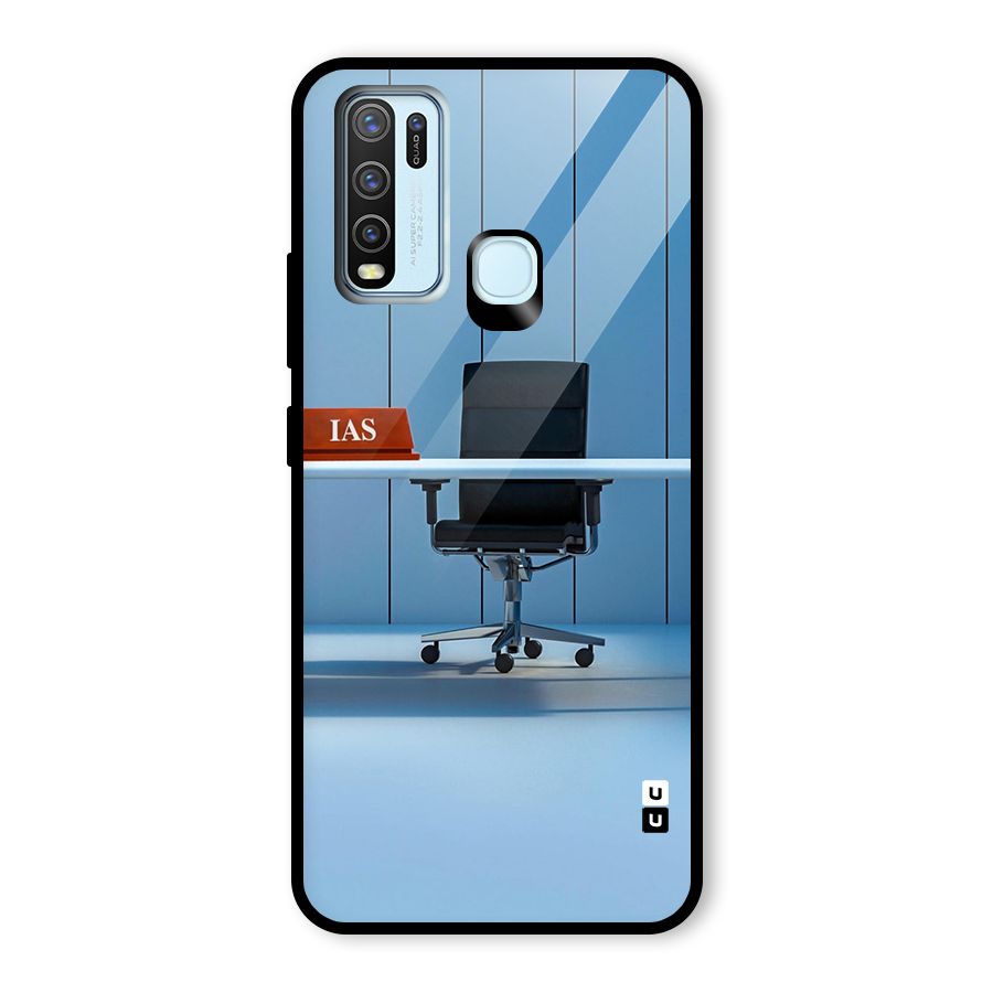 High Chair Glass Back Case for Vivo Y30