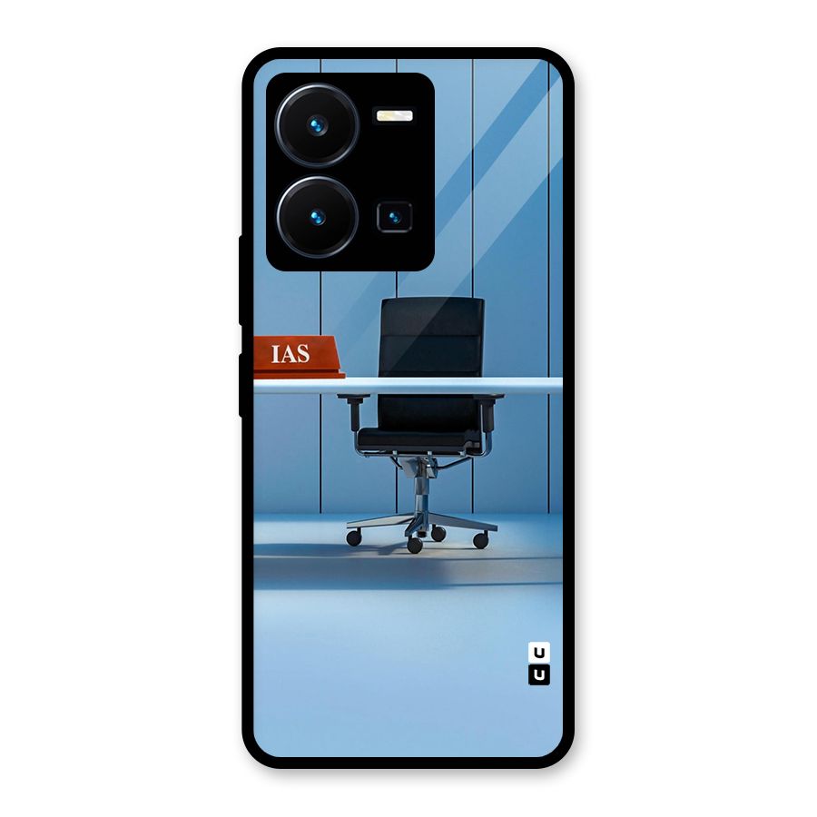 High Chair Glass Back Case for Vivo Y35