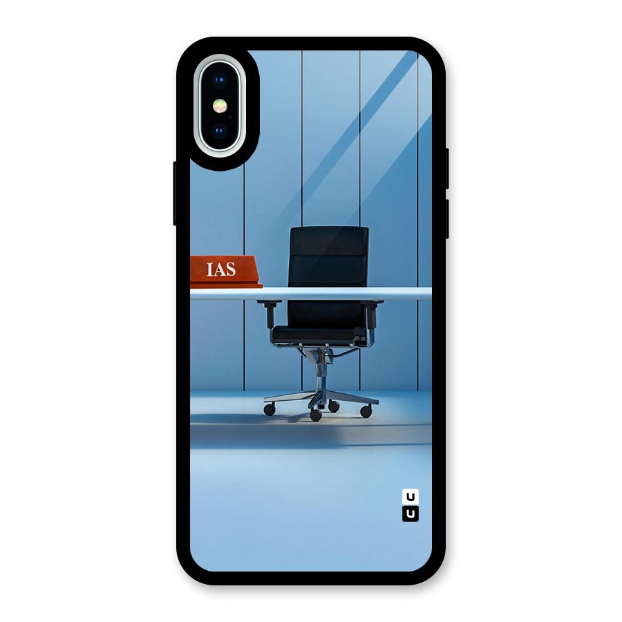 High Chair Glass Back Case for iPhone XS