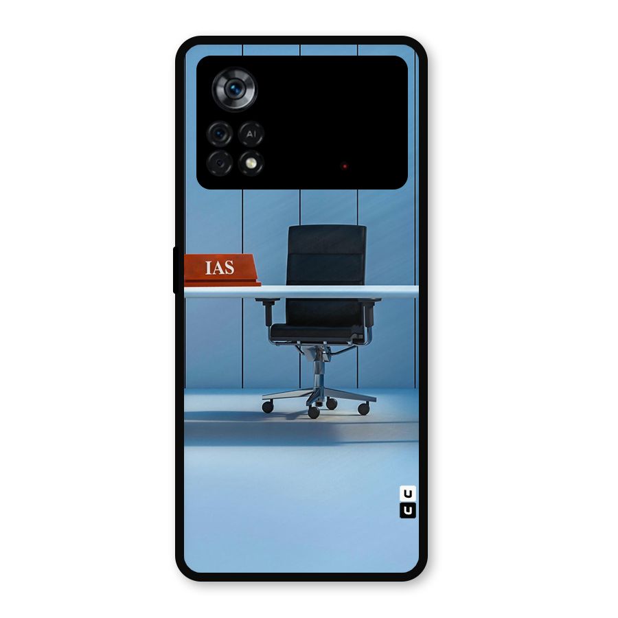 High Chair Metal Back Case for Poco X4 Pro 5G