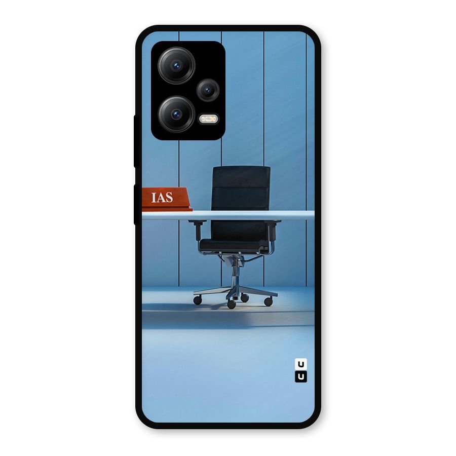 High Chair Metal Back Case for Redmi Note 12 5G