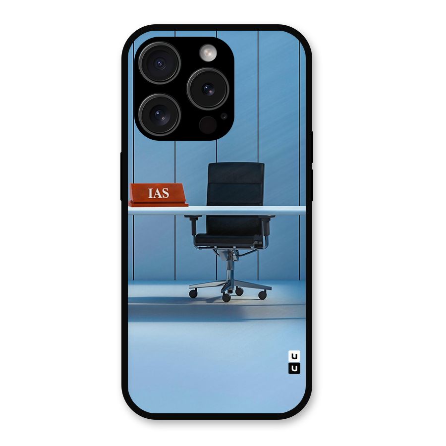 High Chair Metal Back Case for iPhone 15 Pro