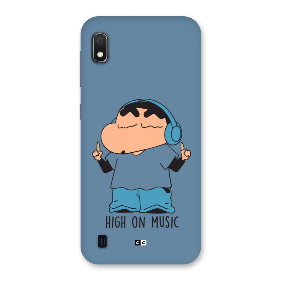 High On Music Back Case for Galaxy A10
