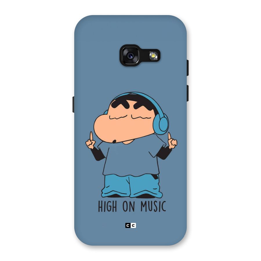 High On Music Back Case for Galaxy A3 (2017)
