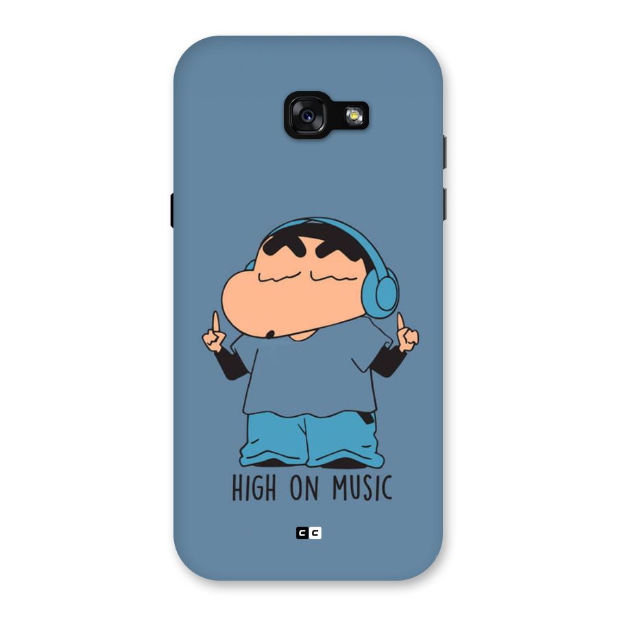High On Music Back Case for Galaxy A7 (2017)