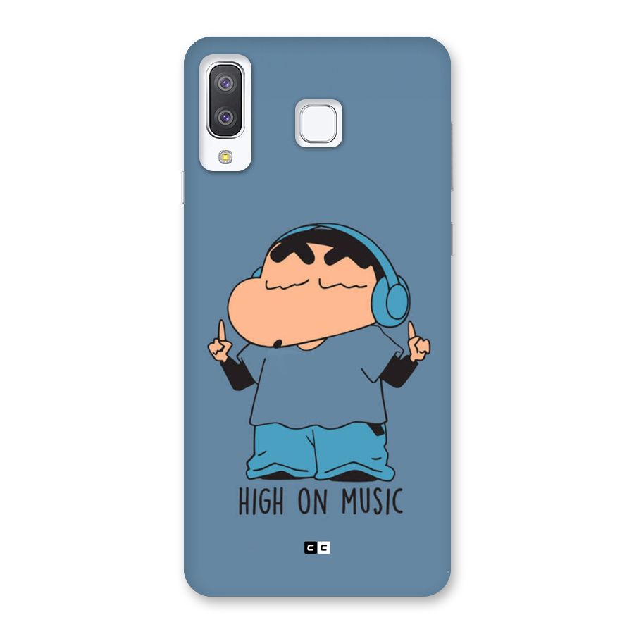 High On Music Back Case for Galaxy A8 Star