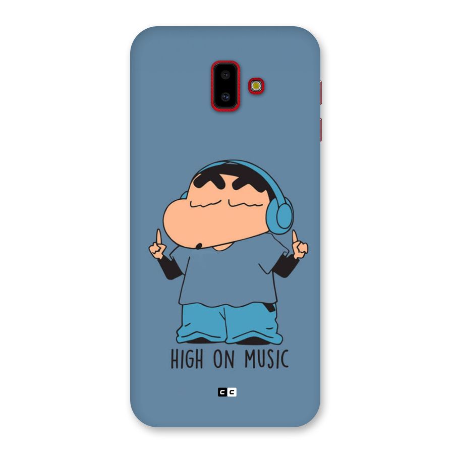 High On Music Back Case for Galaxy J6 Plus