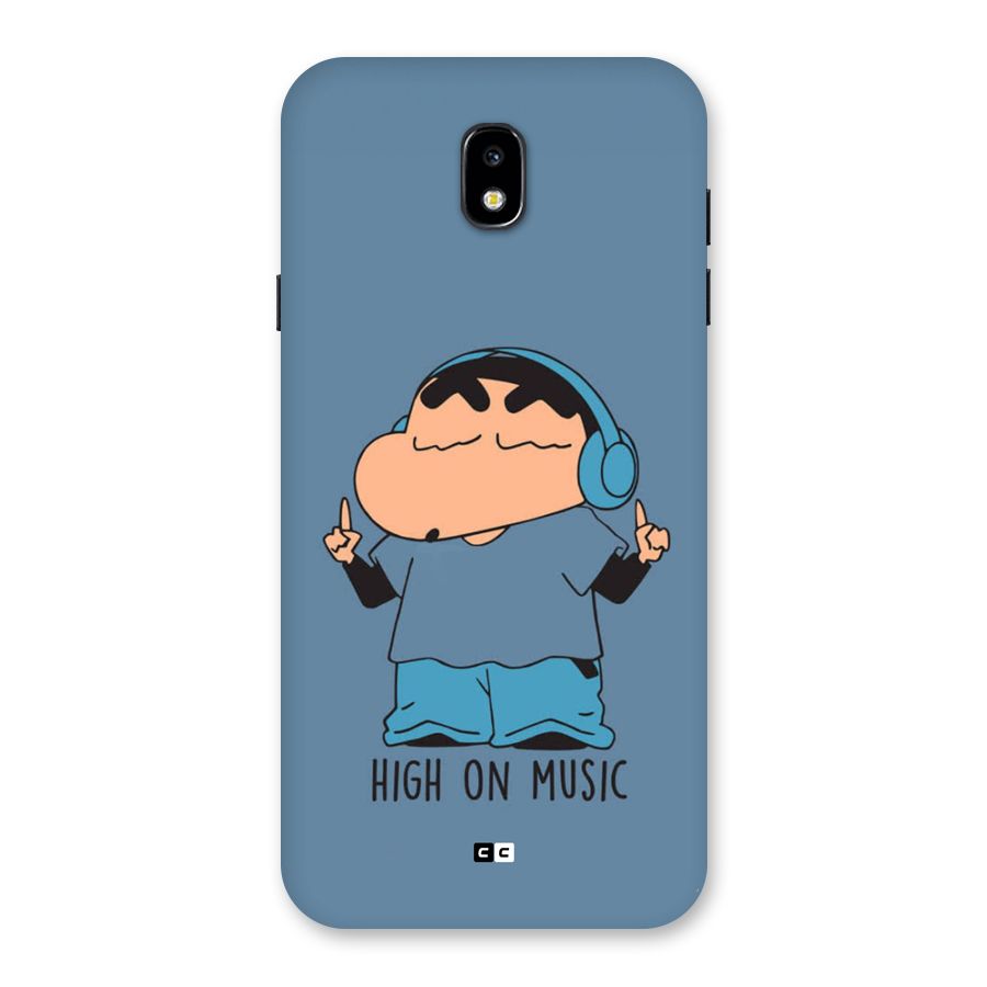 High On Music Back Case for Galaxy J7 Pro