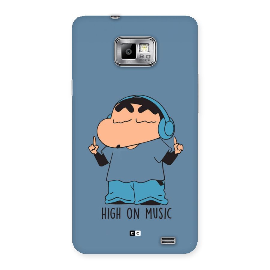 High On Music Back Case for Galaxy S2
