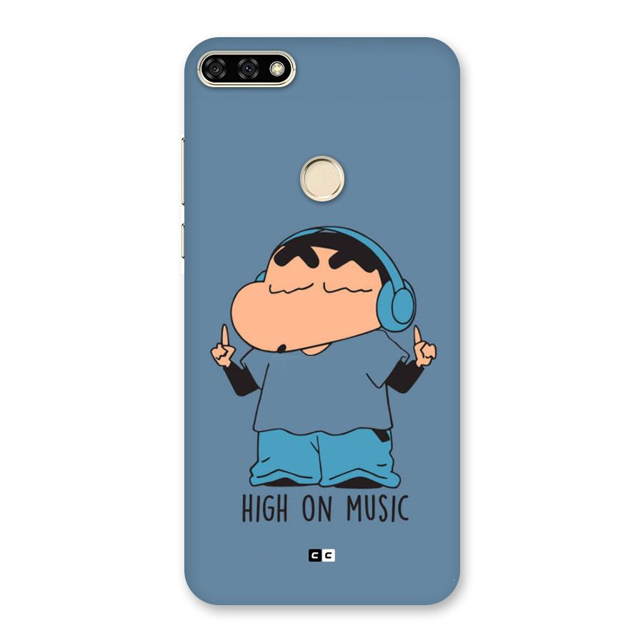 High On Music Back Case for Honor 7A