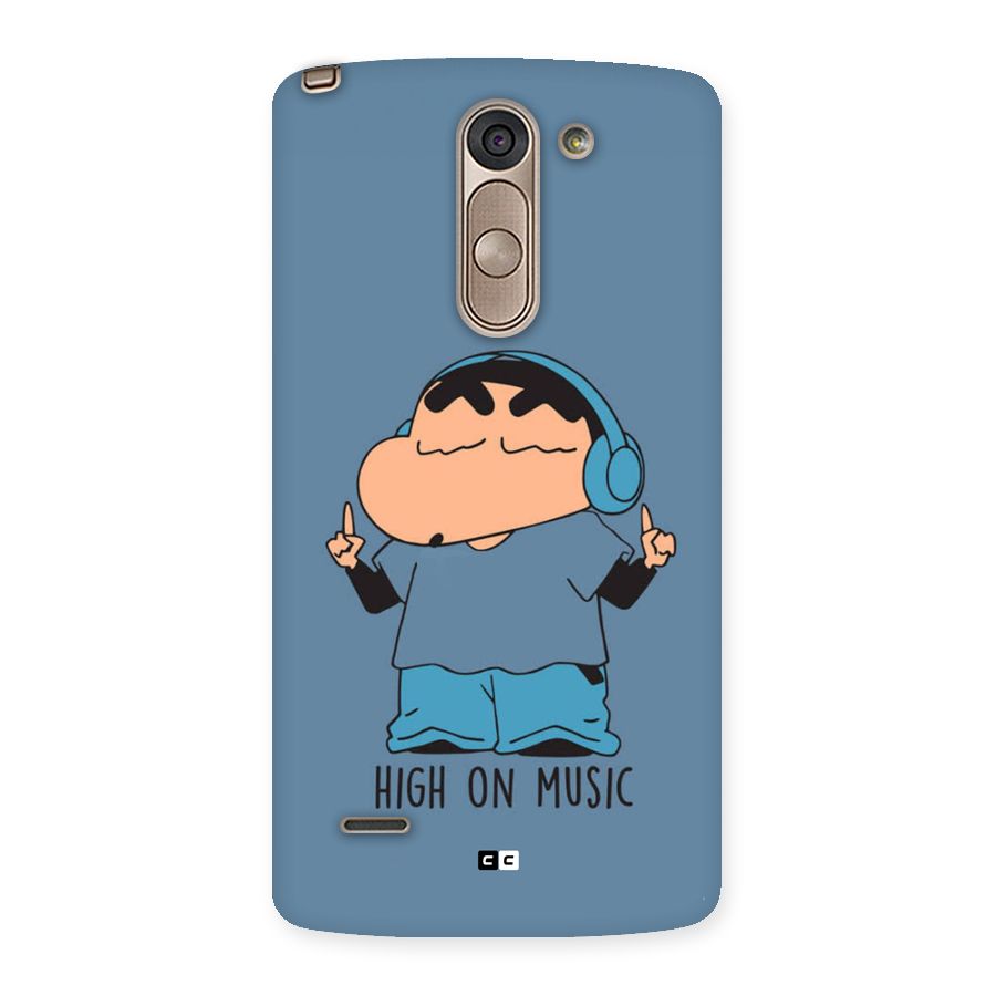 High On Music Back Case for LG G3 Stylus