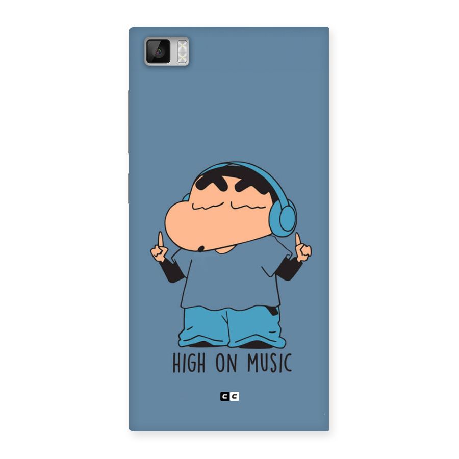 High On Music Back Case for Mi3