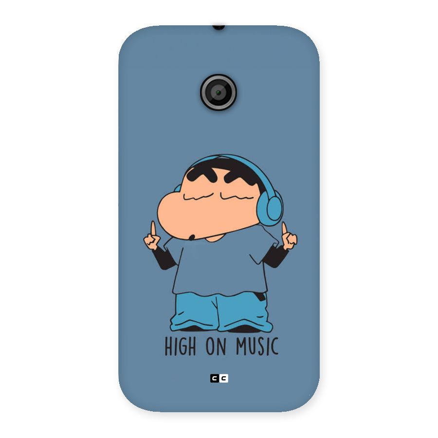 High On Music Back Case for Moto E