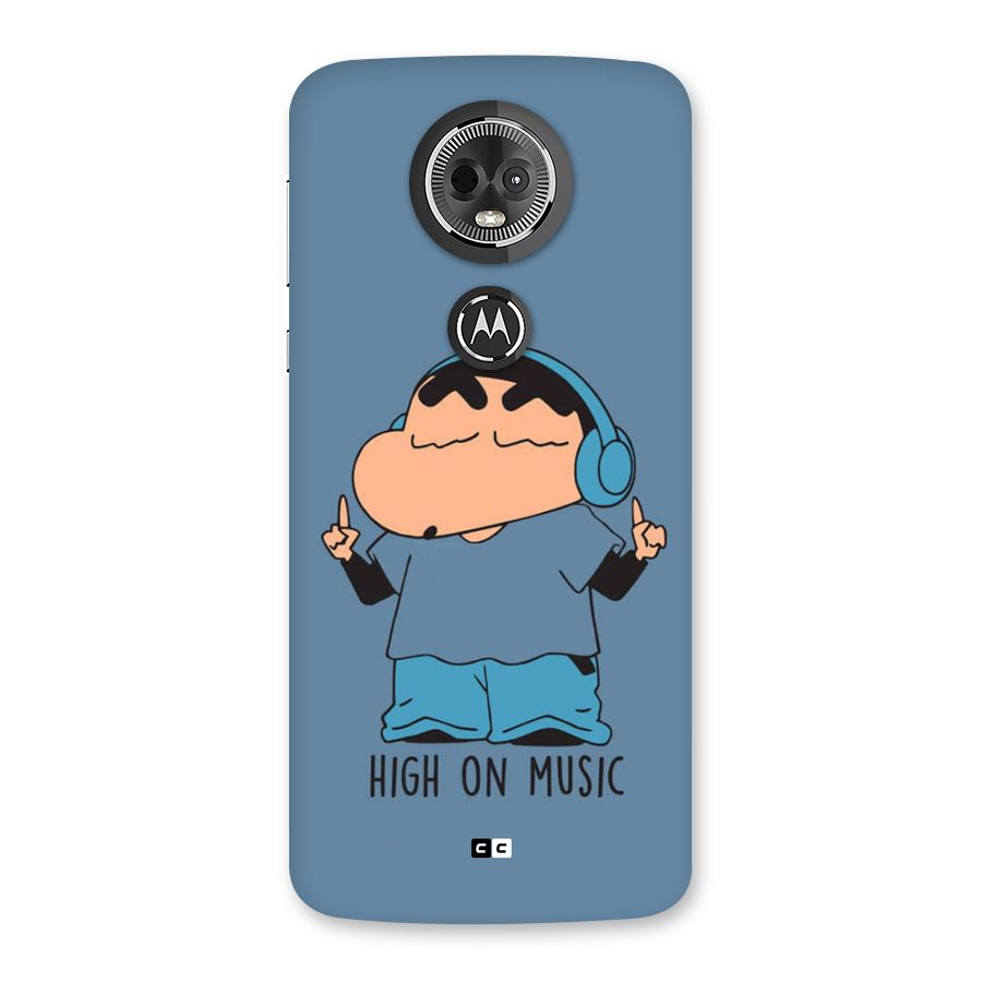 High On Music Back Case for Moto E5 Plus