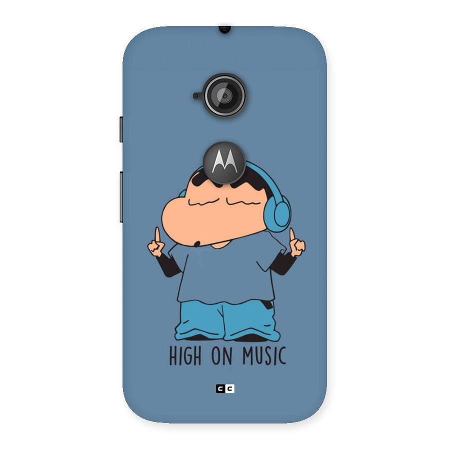 High On Music Back Case for Moto E 2nd Gen