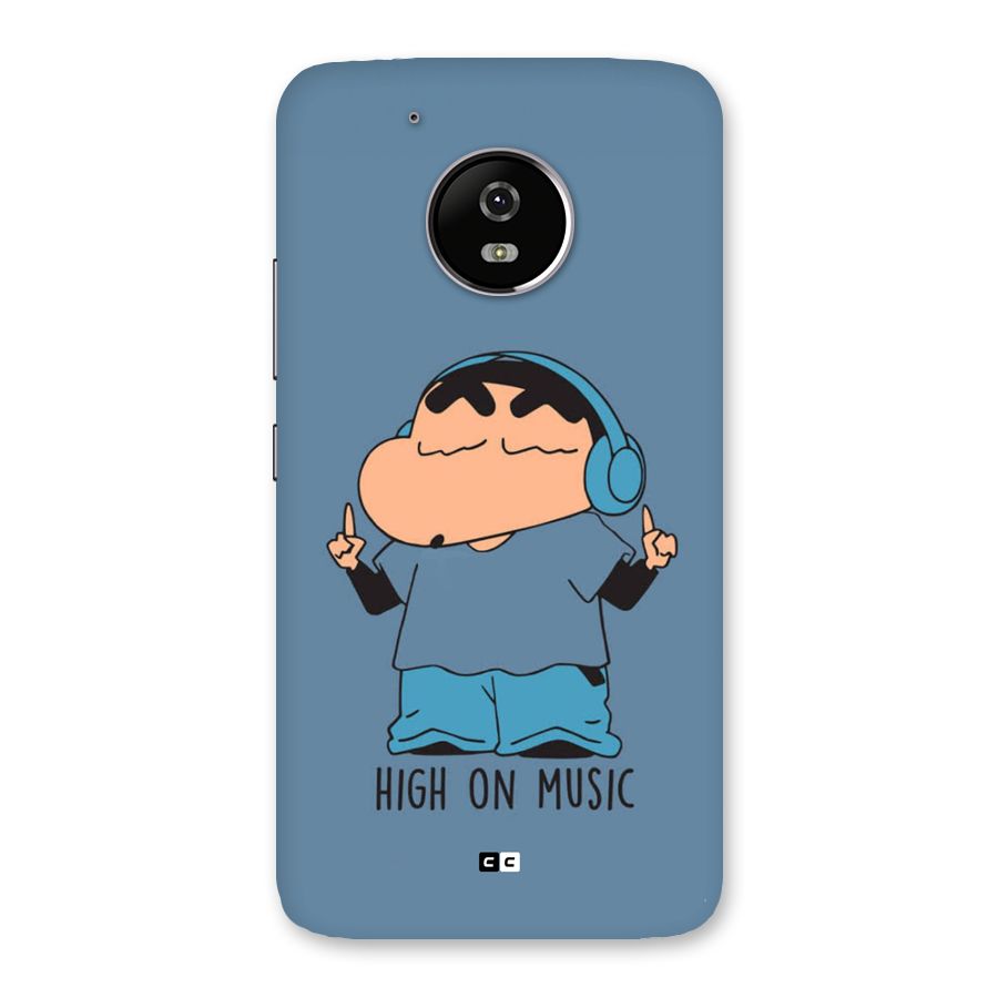 High On Music Back Case for Moto G5