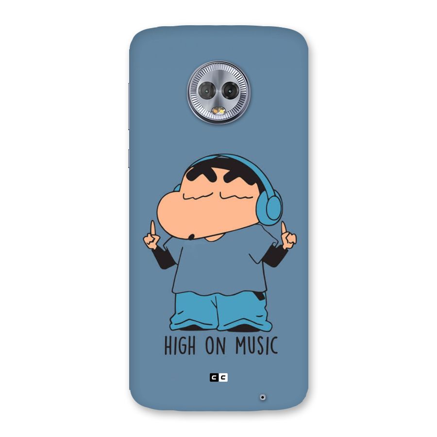 High On Music Back Case for Moto G6 Plus