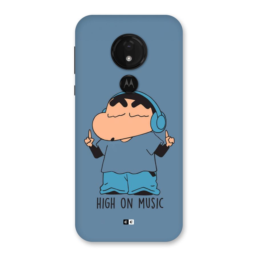 High On Music Back Case for Moto G7 Power