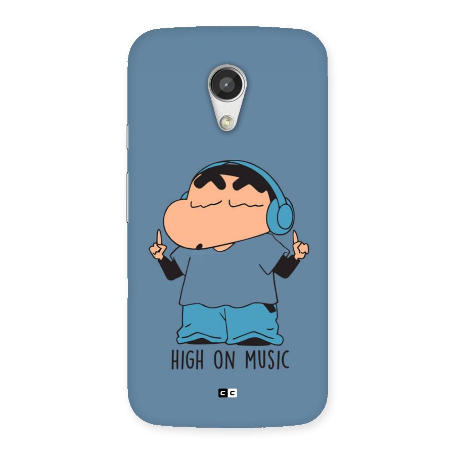 High On Music Back Case for Moto G 2nd Gen