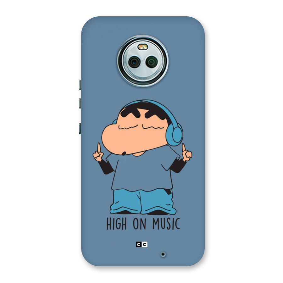 High On Music Back Case for Moto X4