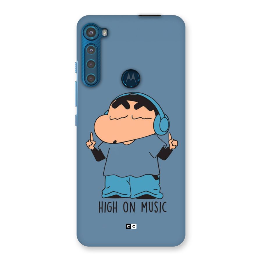 High On Music Back Case for Motorola One Fusion Plus