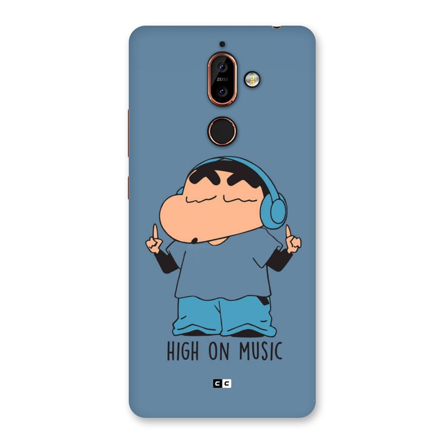 High On Music Back Case for Nokia 7 Plus