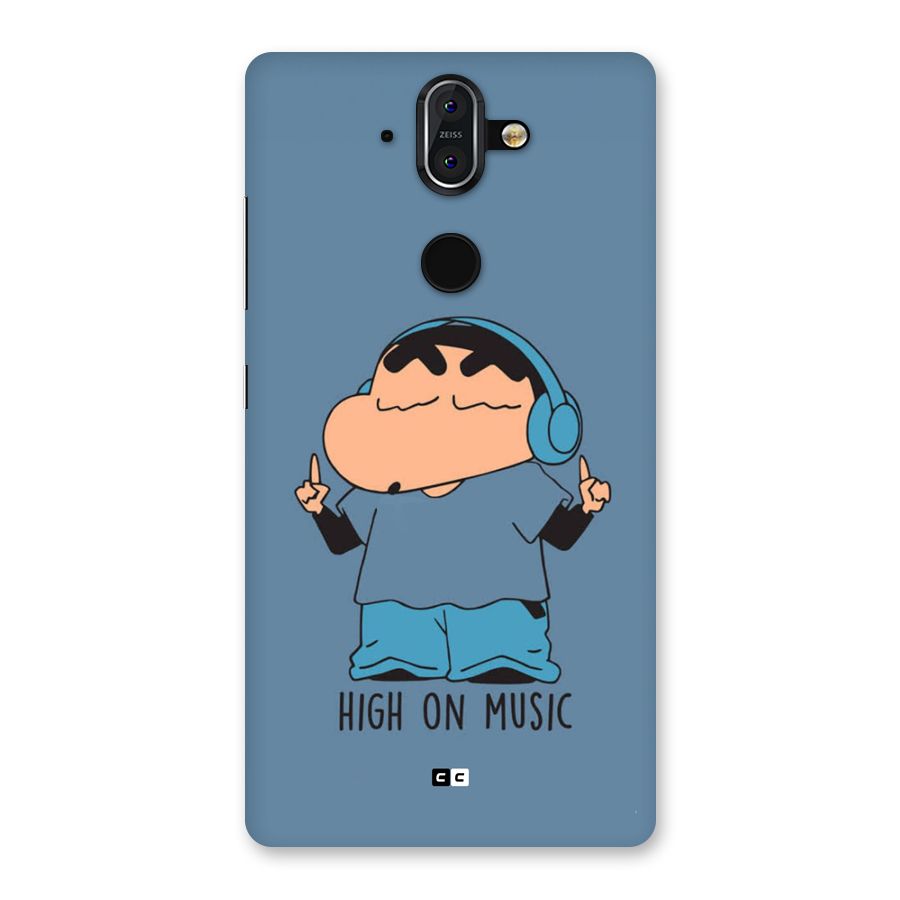 High On Music Back Case for Nokia 8 Sirocco