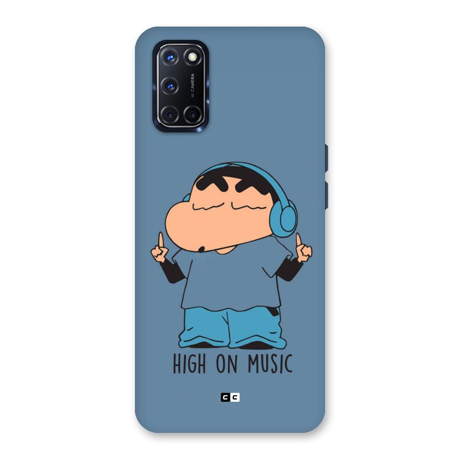 High On Music Back Case for Oppo A52