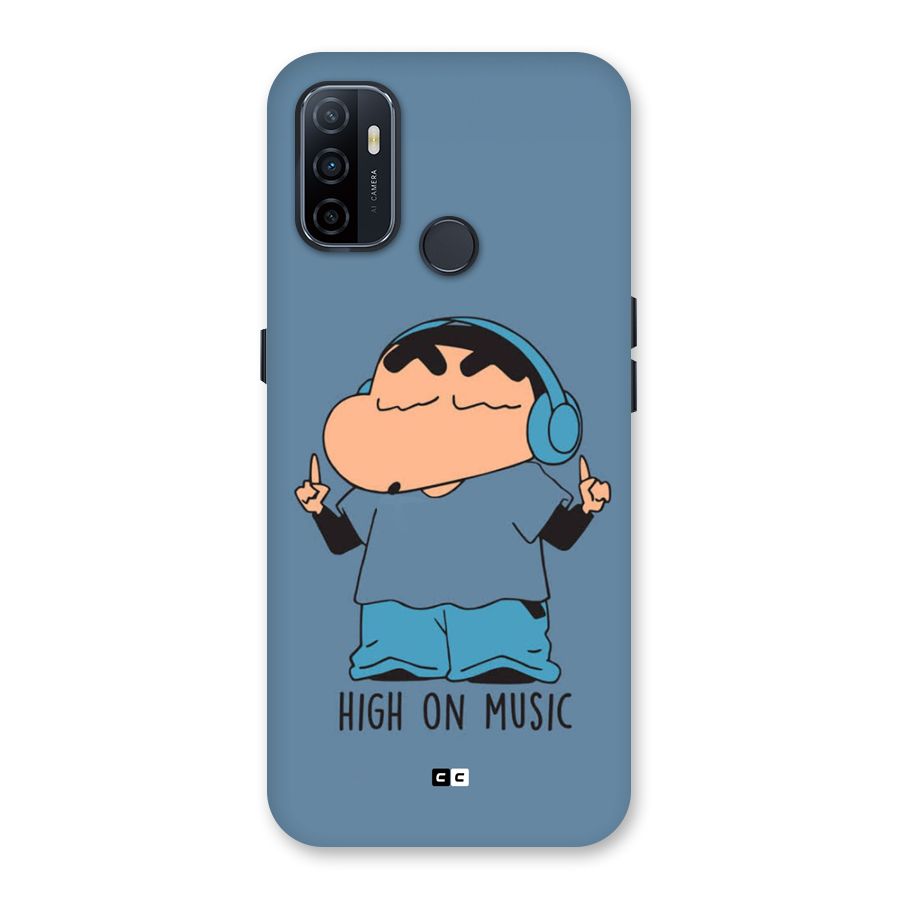 High On Music Back Case for Oppo A53