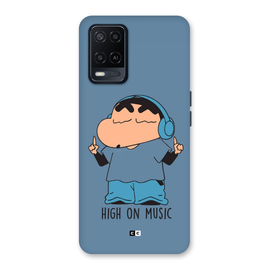 High On Music Back Case for Oppo A54