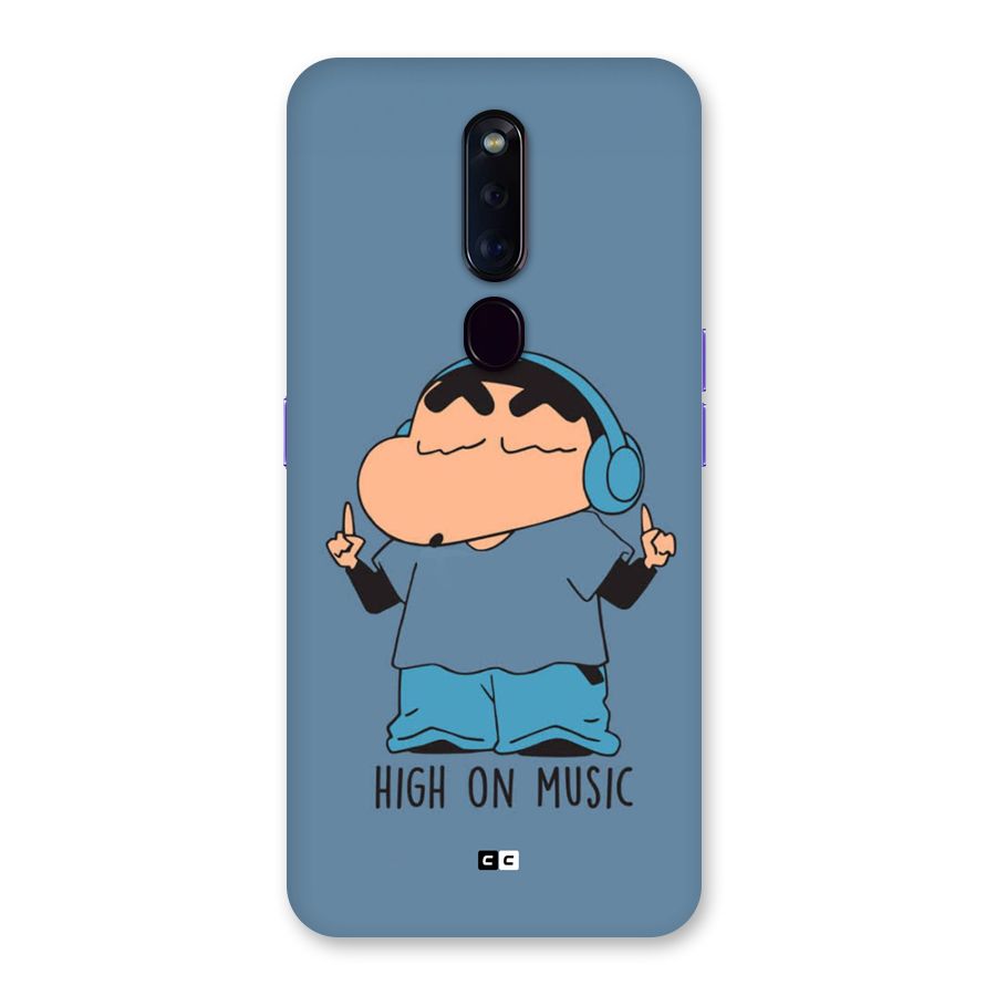 High On Music Back Case for Oppo F11 Pro