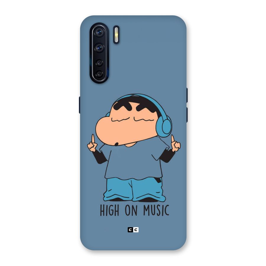 High On Music Back Case for Oppo F15