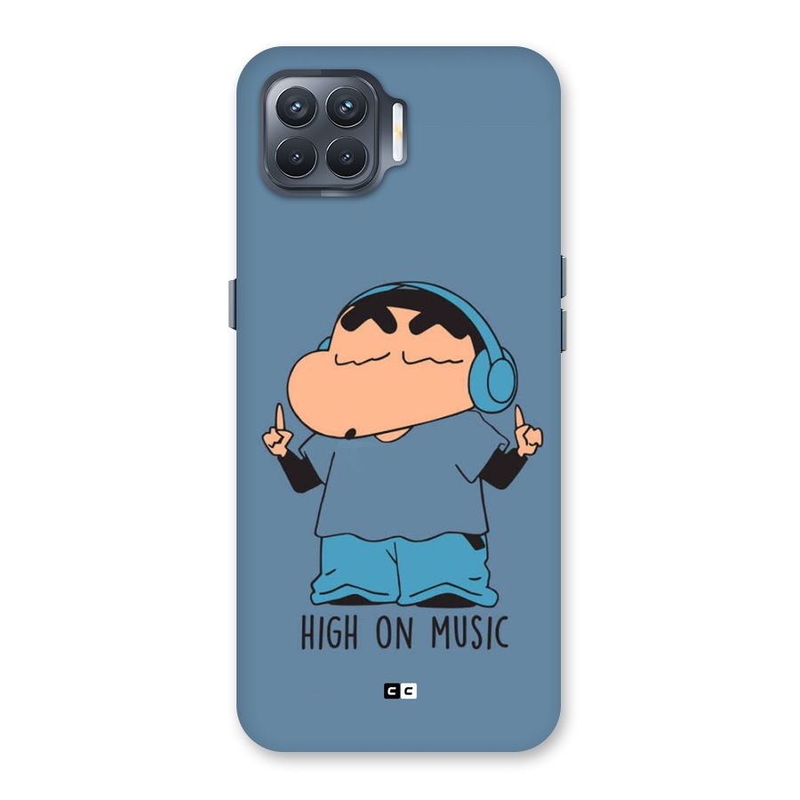 High On Music Back Case for Oppo F17 Pro
