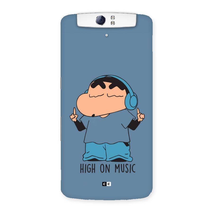 High On Music Back Case for Oppo N1