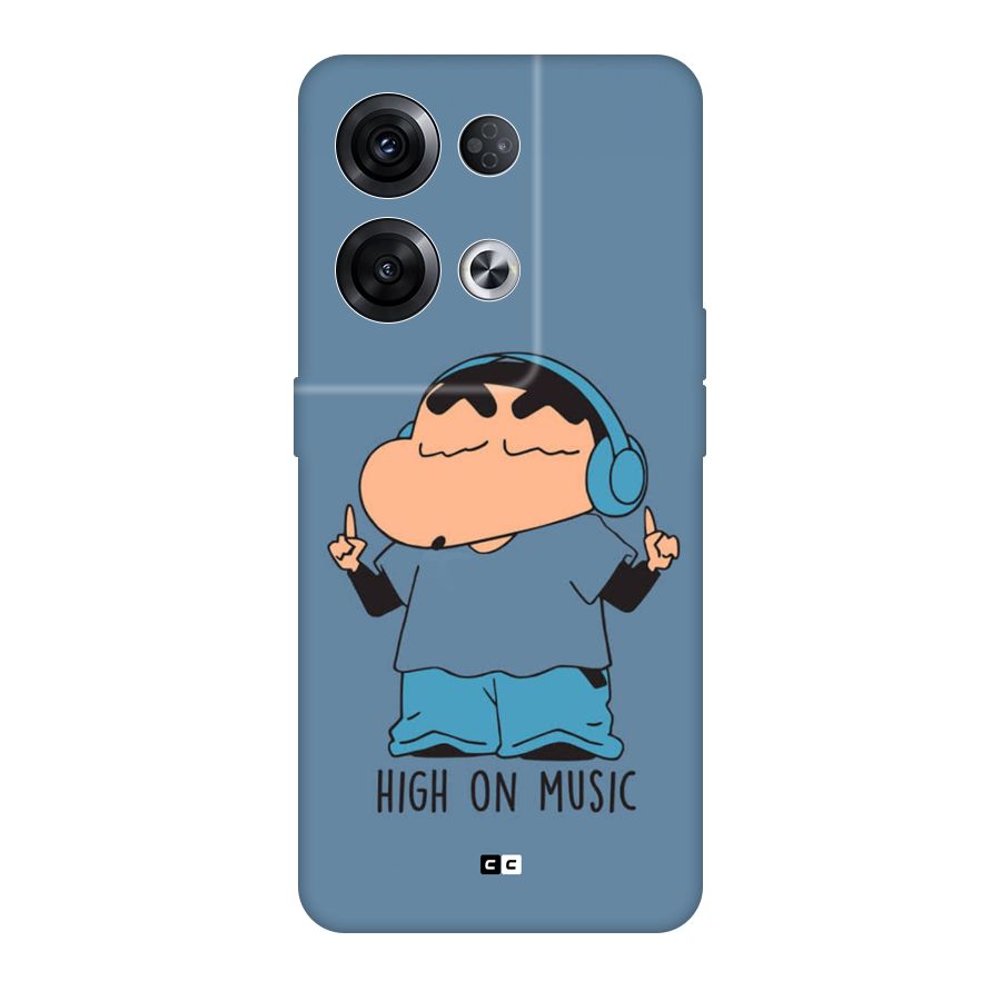 High On Music Back Case for Oppo Reno8 Pro 5G