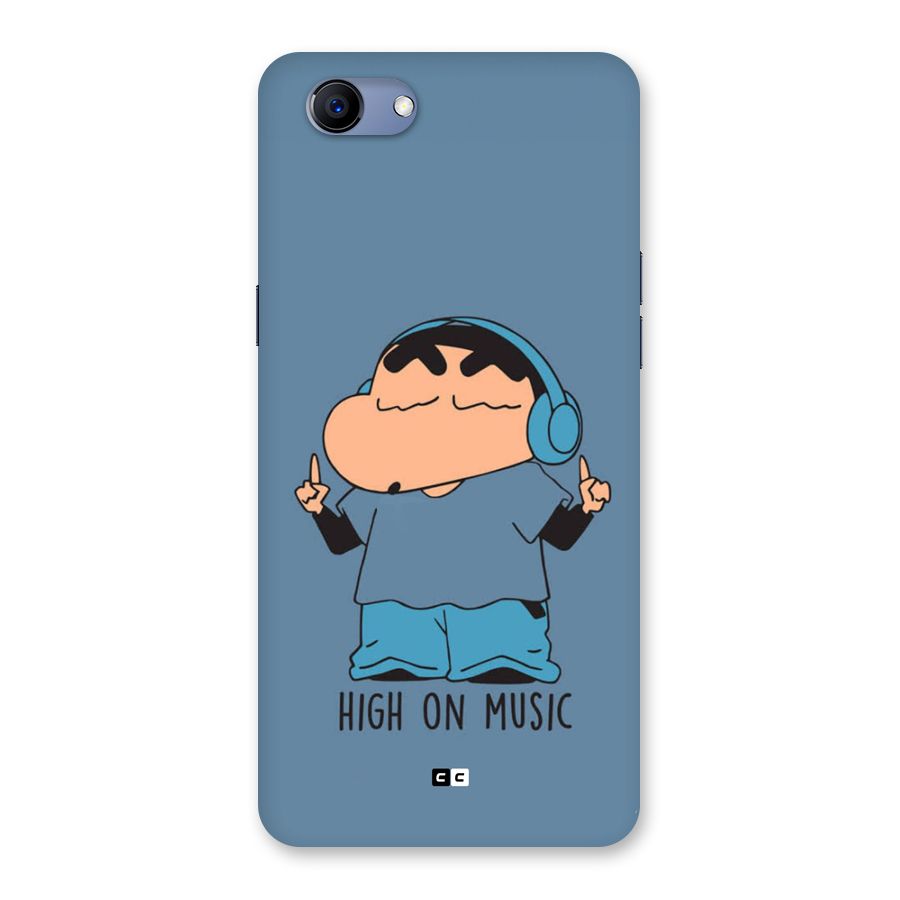 High On Music Back Case for Realme 1
