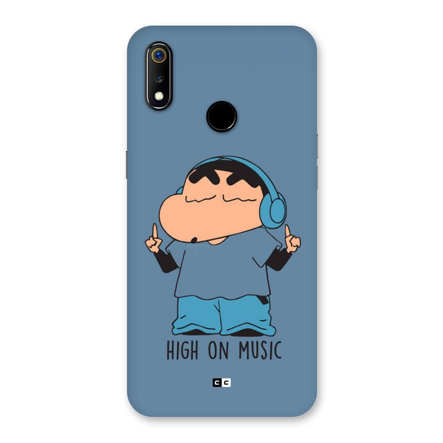 High On Music Back Case for Realme 3