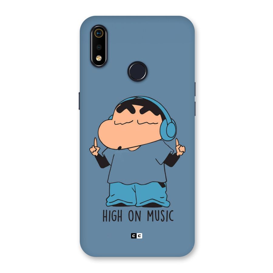 High On Music Back Case for Realme 3i