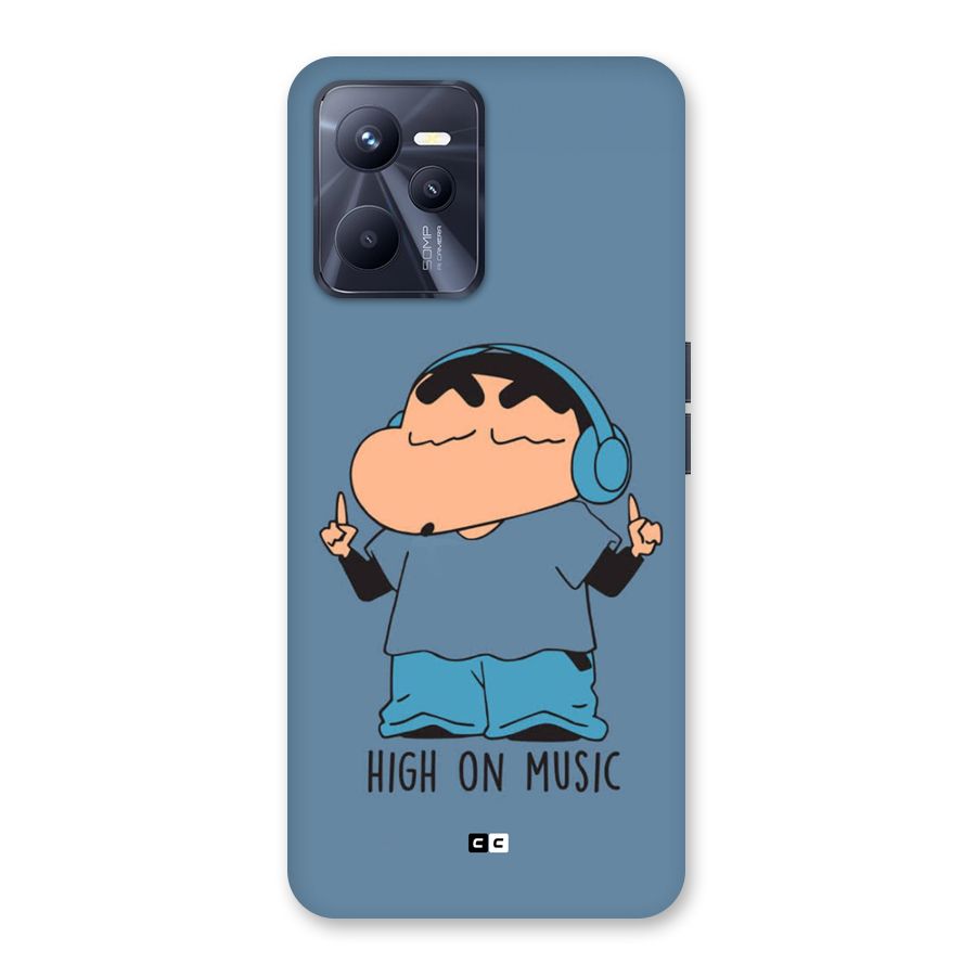 High On Music Back Case for Realme C35
