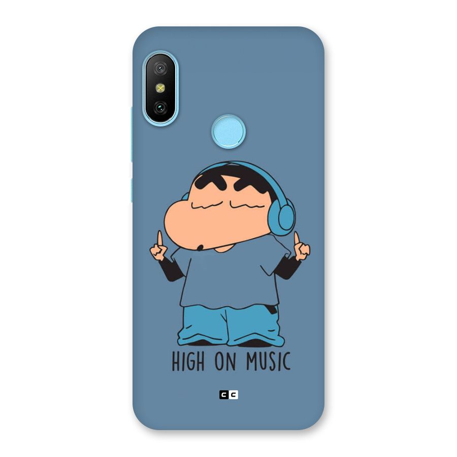 High On Music Back Case for Redmi 6 Pro