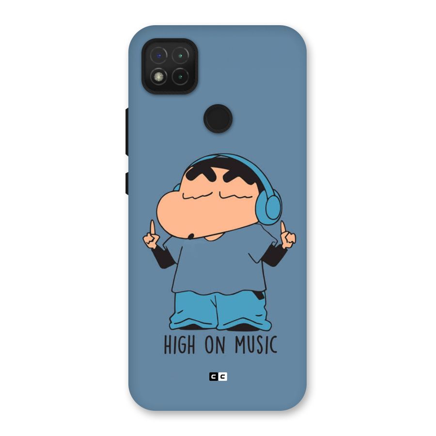 High On Music Back Case for Redmi 9C