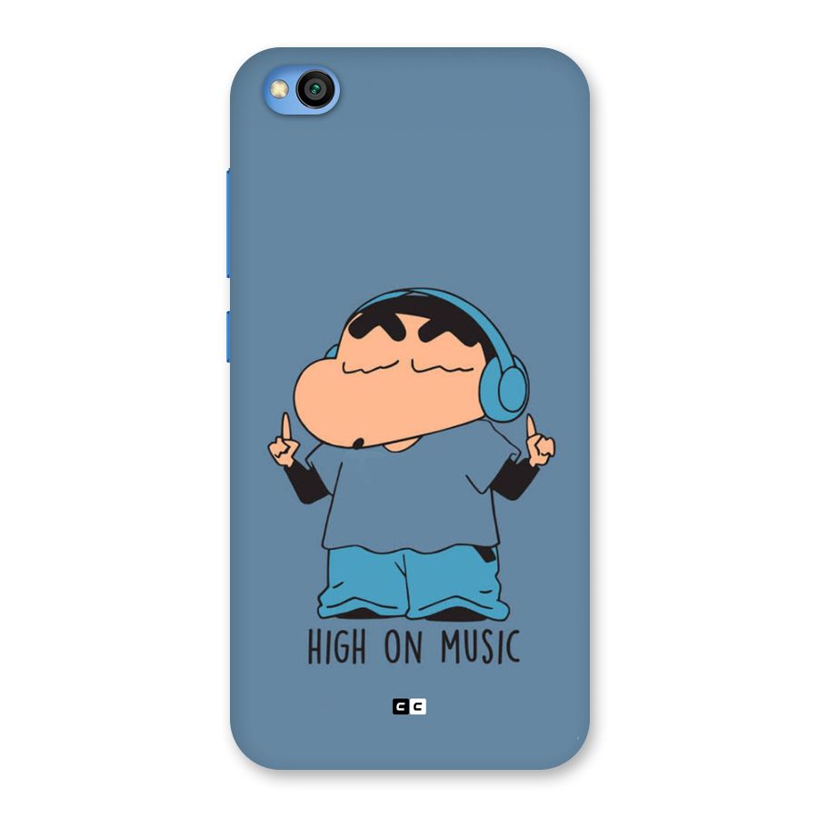 High On Music Back Case for Redmi Go