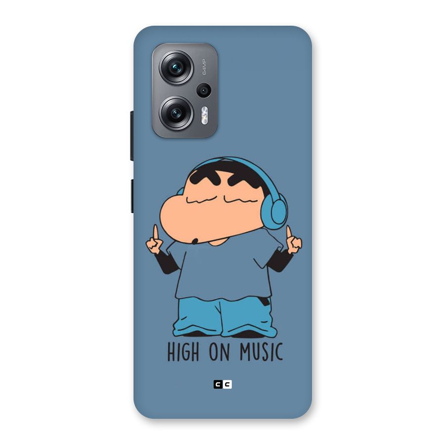 High On Music Back Case for Redmi K50i
