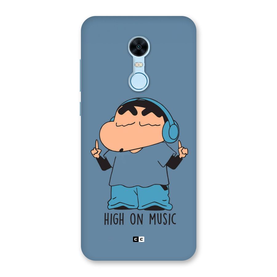 High On Music Back Case for Redmi Note 5