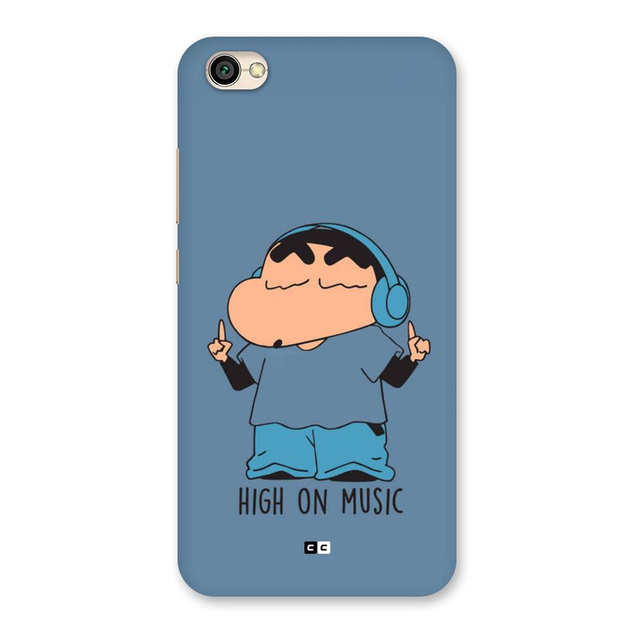 High On Music Back Case for Redmi Y1 Lite