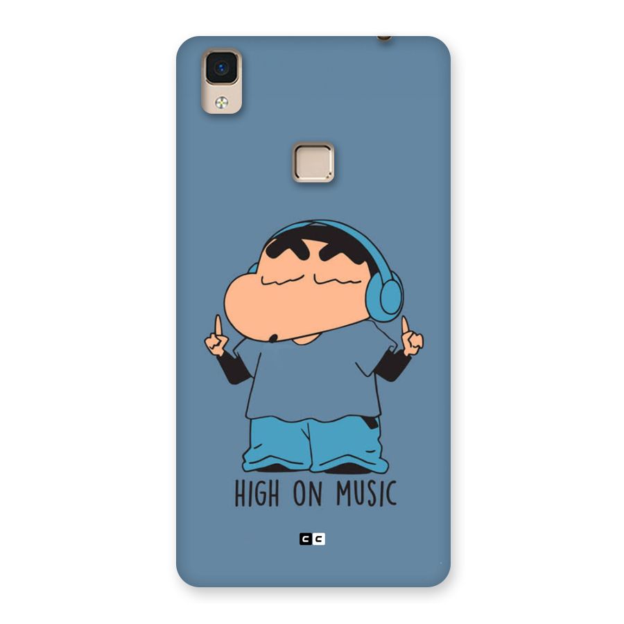 High On Music Back Case for V3 Max