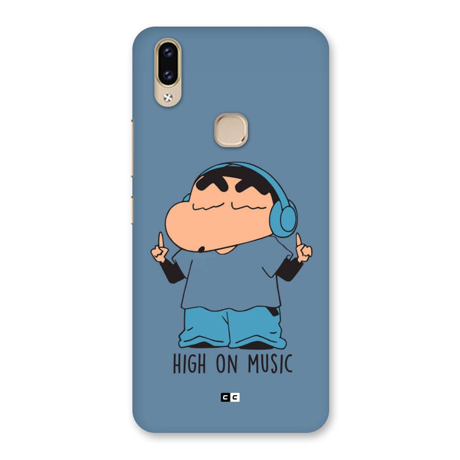 High On Music Back Case for Vivo V9 Youth