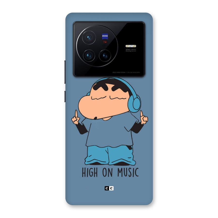 High On Music Back Case for Vivo X80