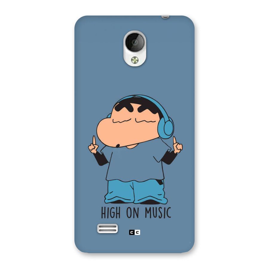 High On Music Back Case for Vivo Y21
