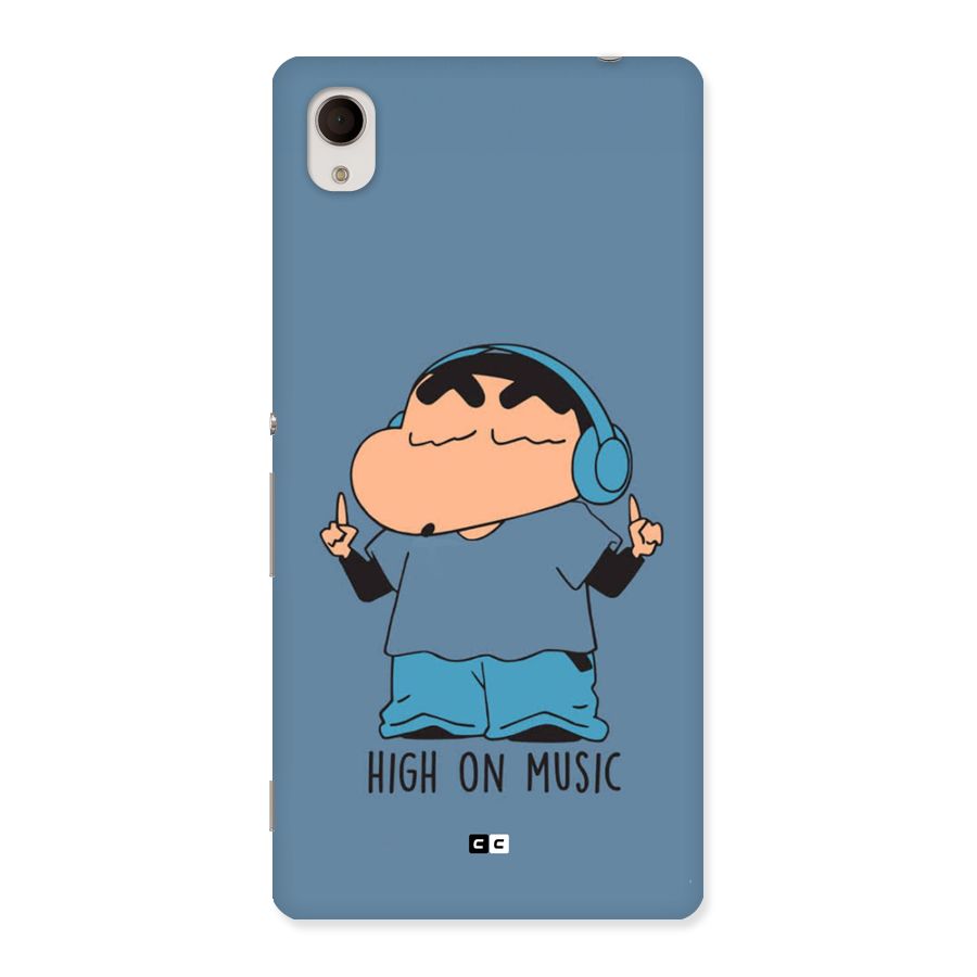 High On Music Back Case for Xperia M4 Aqua